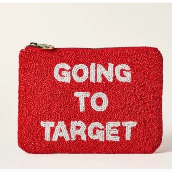 kate spade x Target "Going To Target" Beaded Clutch NWT - Picture 7 of 7